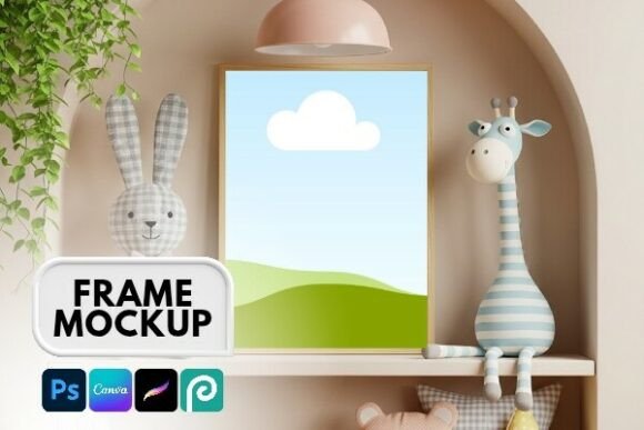 Download Canva &amp; PSD Frame Mockup Poster - Frame mockup Collection