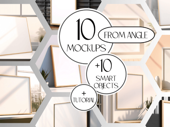 Download 10 Frame Mockup Bundle, Frame PSD Mockup - Frame mockup Collection