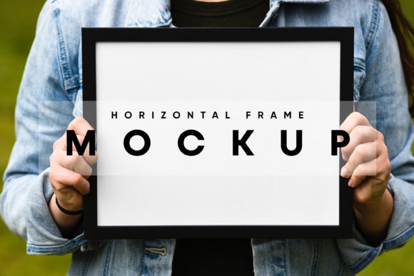 Download Horizontal Frame Mockup - Frame mockup Collection