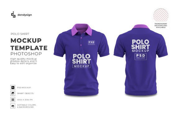 Download Polo Shirt Mockup Template Photoshop - Shirt mockup template Collection
