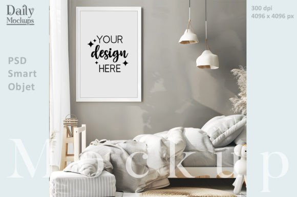 Download Frame Psd Mockup White Boho Frame Mockup - Frame mockup Collection