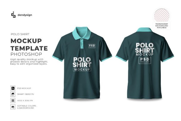 Download Polo Shirt Mockup Template Photoshop - Shirt mockup template Collection