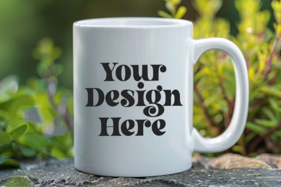 Download Green Nature Coffee Mug Garden Mockup - Garden mockup Collection